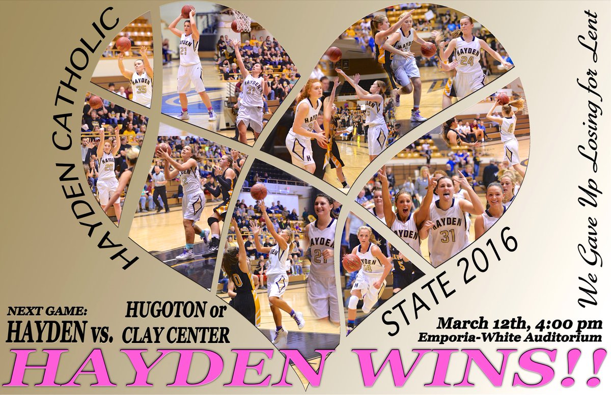 HAYDEN WINS 50-37 to secure a spot in the championship game!! AWESOME Job Wildcats!!! <a href="/HaydenGirlsBbal/">Hayden Girls Basketball</a> #takestate