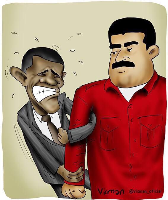 #ObamaLaAmenazaEresTu invadiste Libia, Afganistán,Syria,Irak con Venezuela te equivocaste aquí tu decreto No Pasara