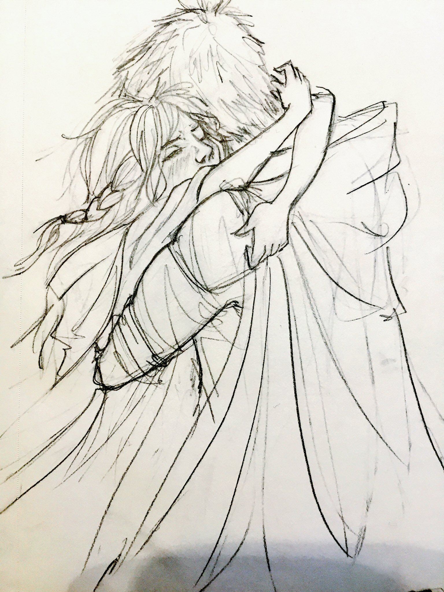 Rachael Allen ✨ on X: HUGGGGG #hug #love #couple #romance #cute #sketch # draw #awh  / X