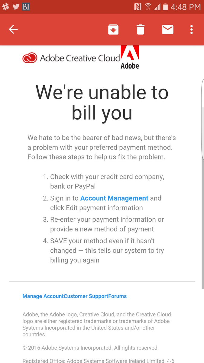 toreym's tweet photo. Best part of having a credit card replaced is you get to read all the "sorry your card was declined" messages. https://t.co/TzdxSNCOTs