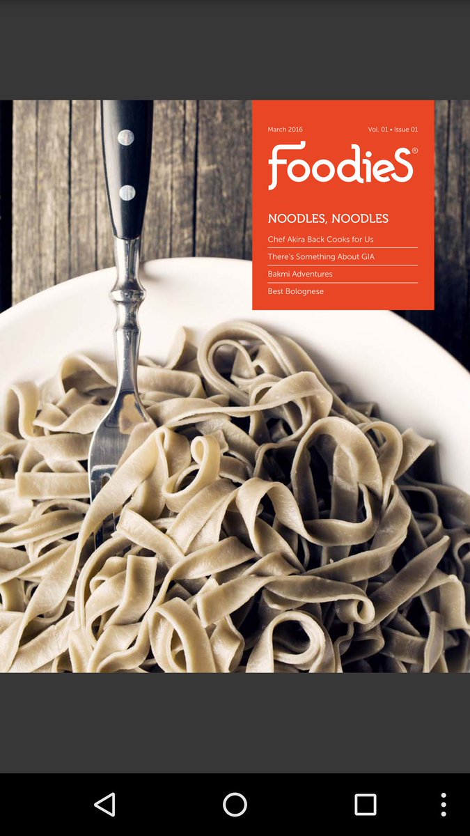 foodies_id's tweet photo. FoodieS Mar 2016 issue is available for download on Scoop or at https://t.co/1BWBUoCYKY

#wearefoodiesID #foodiesID https://t.co/juZVLm5Z33