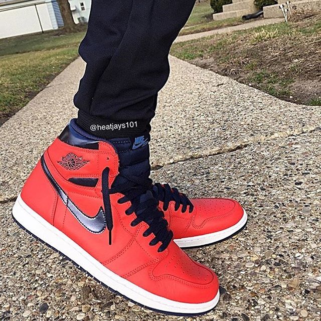 jordan 1 letterman on feet