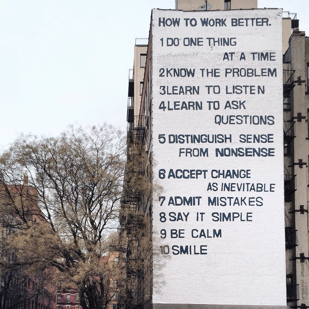 Pop_Up_Flea's tweet photo. How to Work Better - #fischliweiss #artworldspaces #guggenheim https://t.co/PR8YpIdw0d