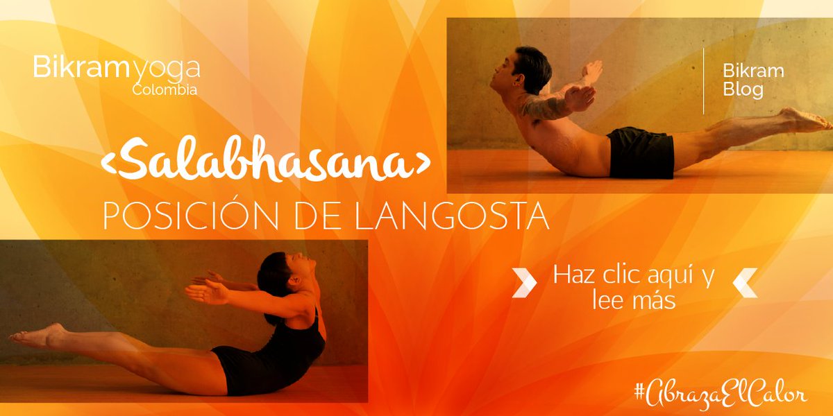bikramyogaco's tweet photo. Salabhasana en nuestro #BikramBlog #AbrazaElCalor
Lee el artículo ----> https://t.co/a5rklJ3Tmg https://t.co/3kKse4bBPu