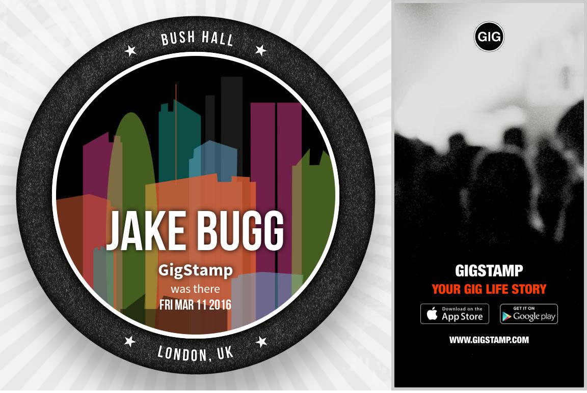 I was there! #gigstamp seeing <a href="/JakeBugg/">Jake Bugg</a> at Bush Hall, London, UK