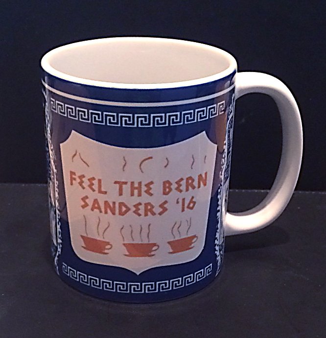 CoffeeCupDesign's tweet photo. Drink coffee and #FeeltheBern #Bernie for President #nyc #coffeemug #BernieSanders https://t.co/ceYkql2I0c? https://t.co/nnrB7lShdP