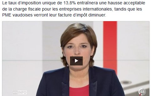 Rie3Vaud's tweet photo. #Rie3: hausse d'impôts pour les entreprises internationales, baisse pour les PME vaudoises https://t.co/b54RBZ4WPi https://t.co/nYijGV2KoO