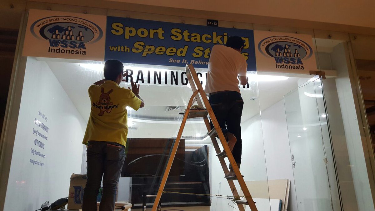 Yay, the WSSA Sport Stacking Center is finally open today on March 12, 2016@Pluit Village second floor! Come by..