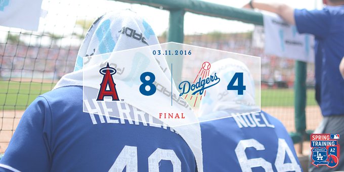 Boooo RT @Dodgers: RECAP: #Dodgers unable to hold off Angels in 8-4 defeat. #DodgersST  🔗: https://t<a class="tags" target="_blank" title="On Twitter" href="/?out=eyJ0eXAiOiJKV1QiLCJhbGciOiJIUzUxMiJ9.eyJpYXQiOjE3MjEwMDI3NzMsImlzcyI6InR3cG9ybnN0YXJzLmNvbSIsIm5iZiI6MTcyMTAwMjc3MywiZXhwIjoxNzUyNTM4NzczLCJyZWRpcmVjdF91cmwiOiJodHRwczovL3R3aXR0ZXIuY29tL0RvZGdlcnMifQ.VLkCkbbPldNMzFYM3QXb_ElEeHrHusav8FeKcN_Zum9tueXZZQVS-gC-lLYDhkA7bGMnH-IN1AXgXKPgn3barw">@Dodgers</a><a href="/tag/dodgers"class="tags">#Dodgers</a><a href="/tag/dodgersst"class="tags"><span>#dodgersst</span></a>