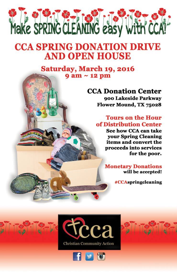 TCTRotary's tweet photo. It's Spring cleaning time so make plans to take your items to the CCA Spring donation drive and open house March 19 https://t.co/1mjxVCvl72