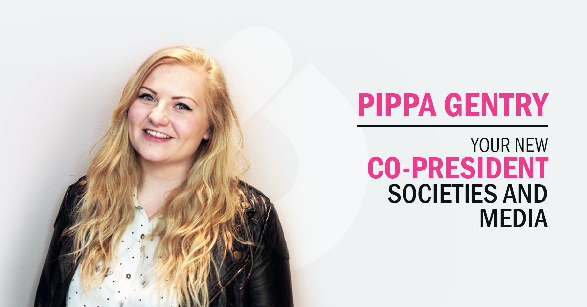 SURHUL's tweet photo. Huge congratulations to your new Co-President Societies and Media: Pippa Gentry! #rhvotes https://t.co/9Zr0UVGAOR