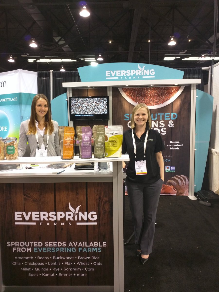 Excited to be exhibiting <a href="/NatProdExpo/">NaturalProductsExpo</a> and @Engredea! Come visit us at booth #587! #sproutedgrains