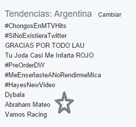 JulianRomeroOK's tweet photo. Después de un tiempo, volver a Twitter mirar las tendencias ARGENTINAS y ver esto.. DA ORGULLO :) @Abrahammateoarg https://t.co/iCwRVCAbyZ