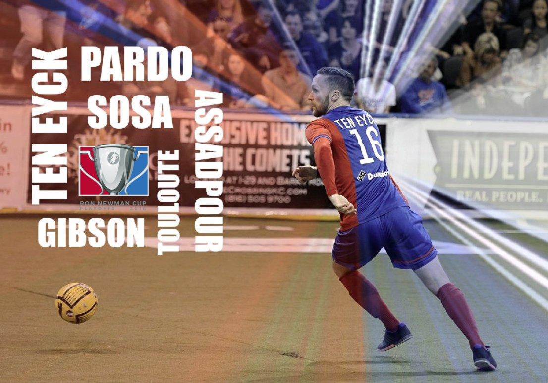 KCComets's tweet photo. Tonight's Comets #StartingVI against @MilwaukeeWave. #MASLPlayoffs #MKEvKC https://t.co/RABj6K5yxI