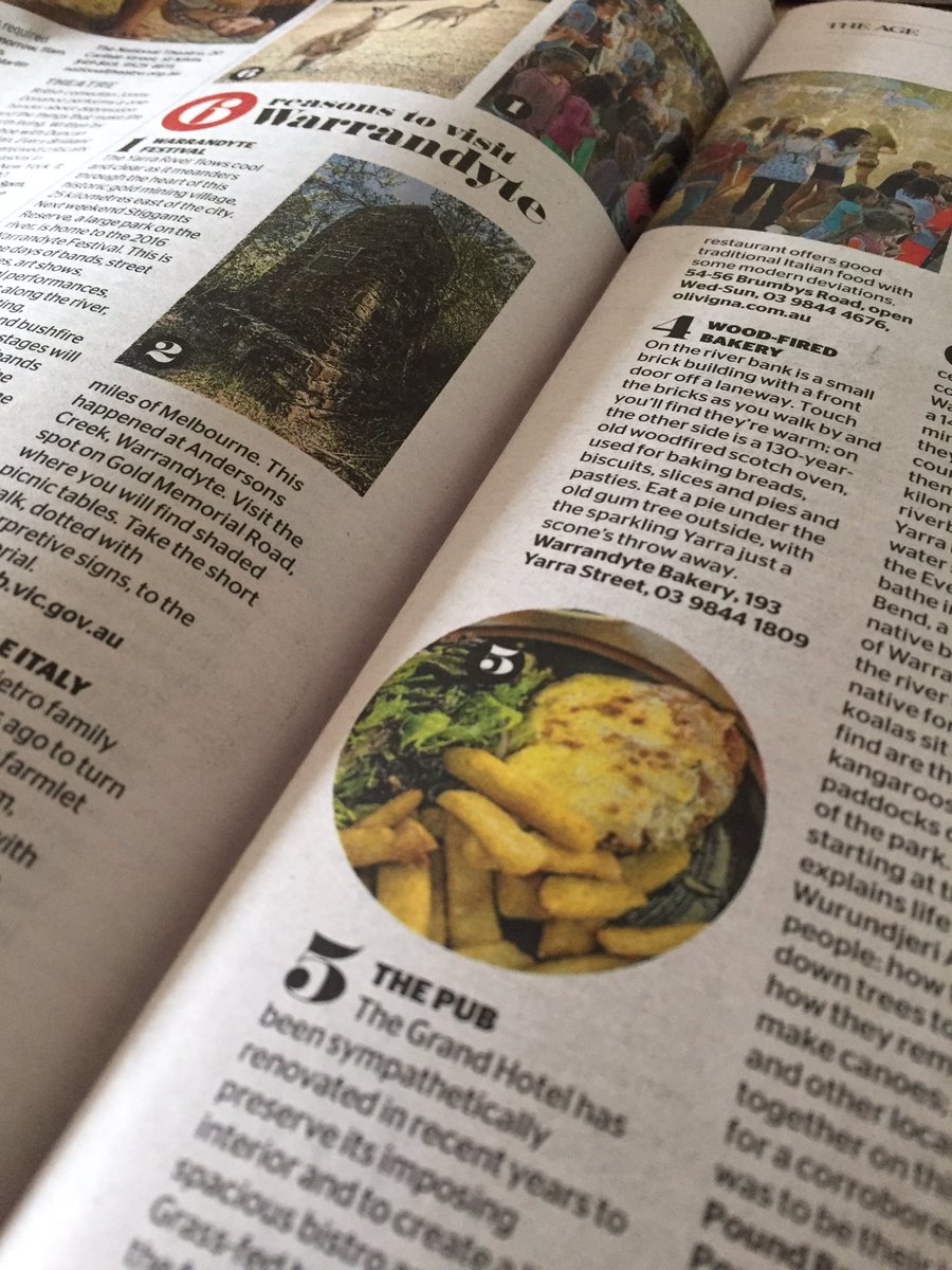 ahavic's tweet photo. 6 reasons to visit Warranadyte. Number 5 - the pub! @theage #grandhotelwarrandyte https://t.co/XS3l83GD4w