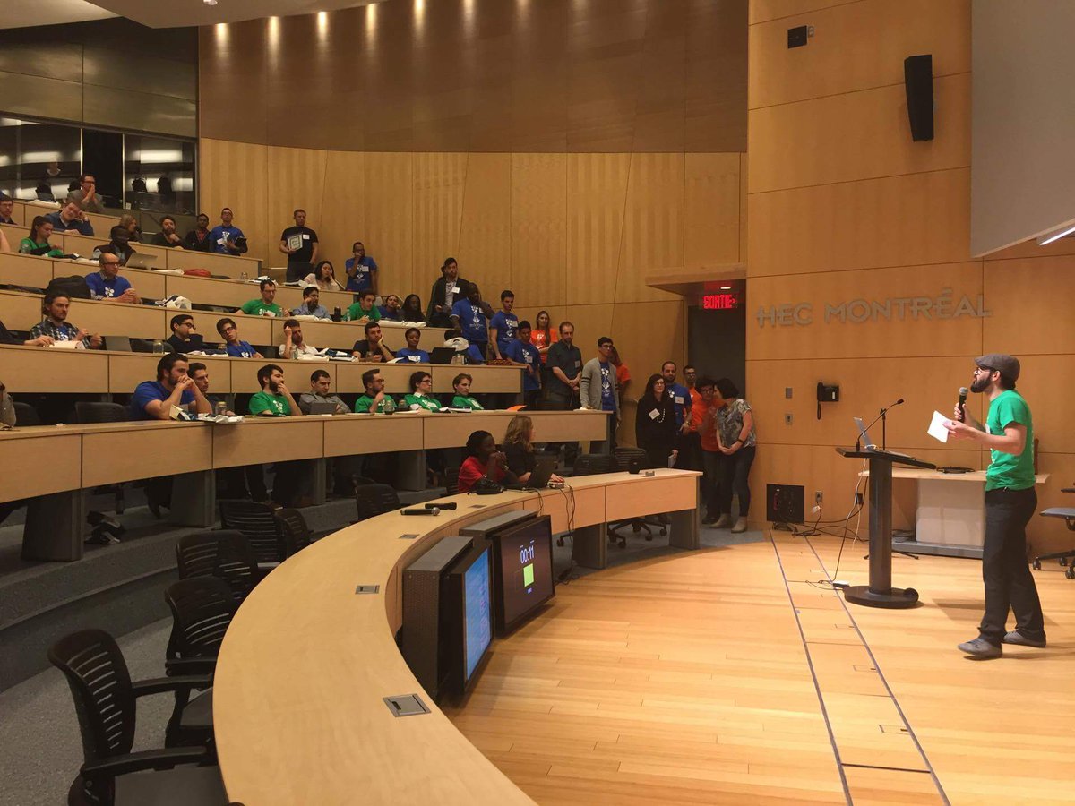 MTLstartup101's tweet photo. 40 pitchs pour le Startup Weekend Sharing Économy #Swmtl #swsharingeco #swhecmtl https://t.co/GZU51Lcdci