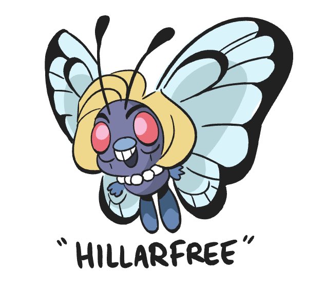 HillarFree #PresidentialPokemon