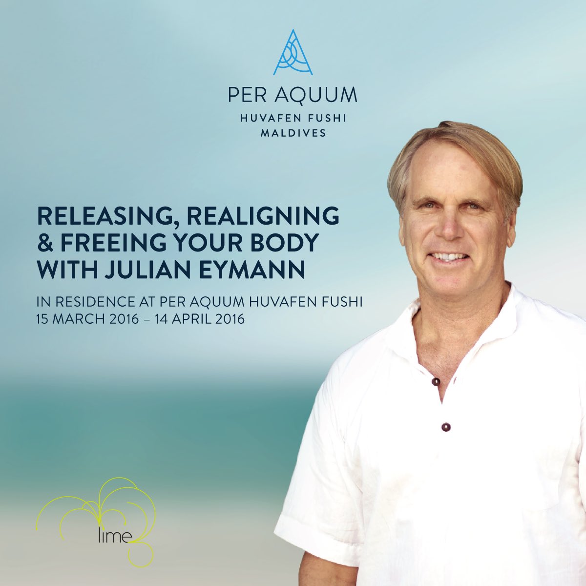 Huvafenfushi_'s tweet photo. Releasing, realigning and freeing your body with Julian Eymann, therapist to the stars #booknow #maldives #spa https://t.co/52jtxdrc1e