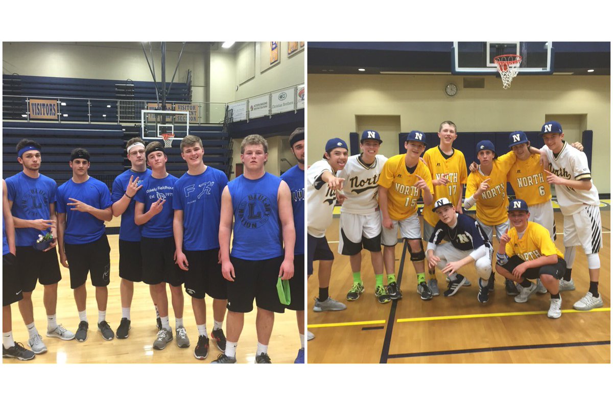 KNET_News's tweet photo. Dodgeball champion is LN's Honorable Mention! Congrats! 2nd place was Liberty's Gym Class Hero. #KLPSTelethon https://t.co/cGnXWvvfzp