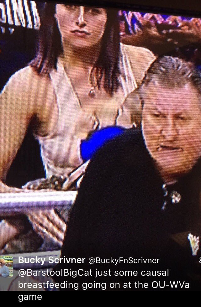 DiehardWVUguy's tweet photo. Boob hugging 
meet Bob Huggins   #WVU @EERSNATION https://t.co/ga0CsjMNmg