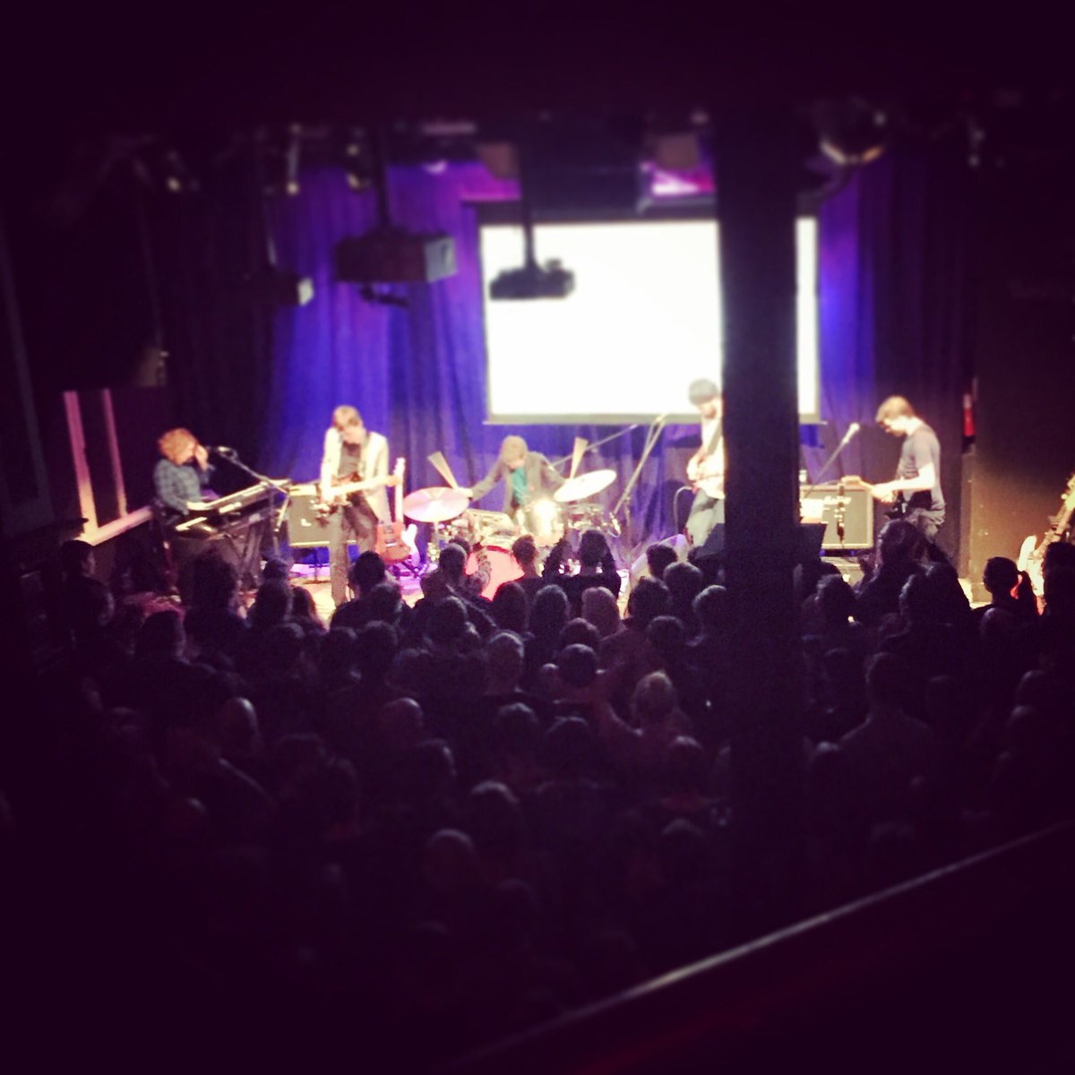The1234s's tweet photo. @DavidBowieReal inspired cocktails at @soundvisionex @fieldmusicmusic live and dancing at @dulcimerbar #HELLOFRIDAY https://t.co/AyHayUMWFk