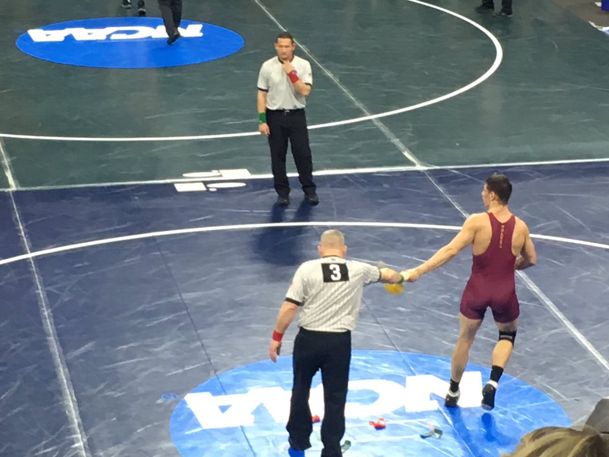 RobLewis275's tweet photo. Welcome to the club. Joe Gomez 2xAA. @NSUWrestling https://t.co/N1XTGc797T