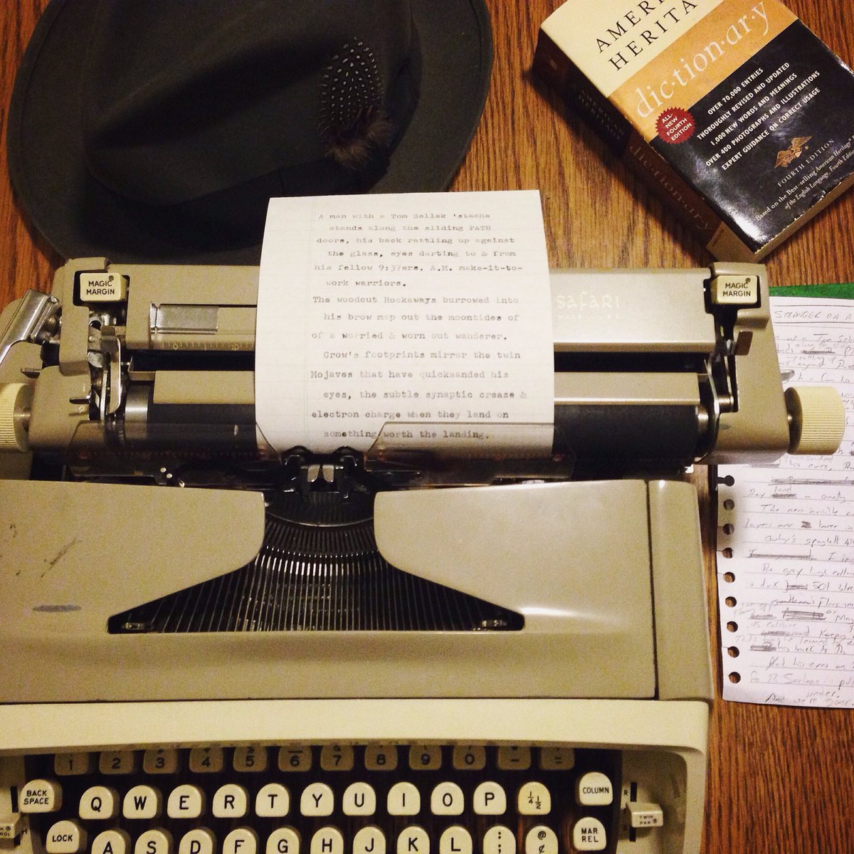 Trigonis's tweet photo. #FlashbackFriday to last night when I typed this new #poem. https://t.co/oqAB58Twnv #poetry #TypewriterTweet https://t.co/gsqd7VRAP3