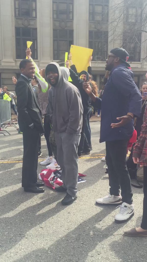 Anti-Trump leftists stomp American flag in St. Louis