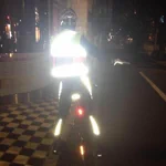 夜、ロードバイクで走るならこのくらいやっておくと存在感抜群!