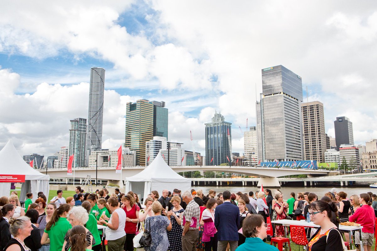 qldmuseum's tweet photo. We're into the #InfinitySwing of things here at @WSFBrisbane #Streetscience! @CSI @VisitSouthBank https://t.co/MxG9hHJHRJ