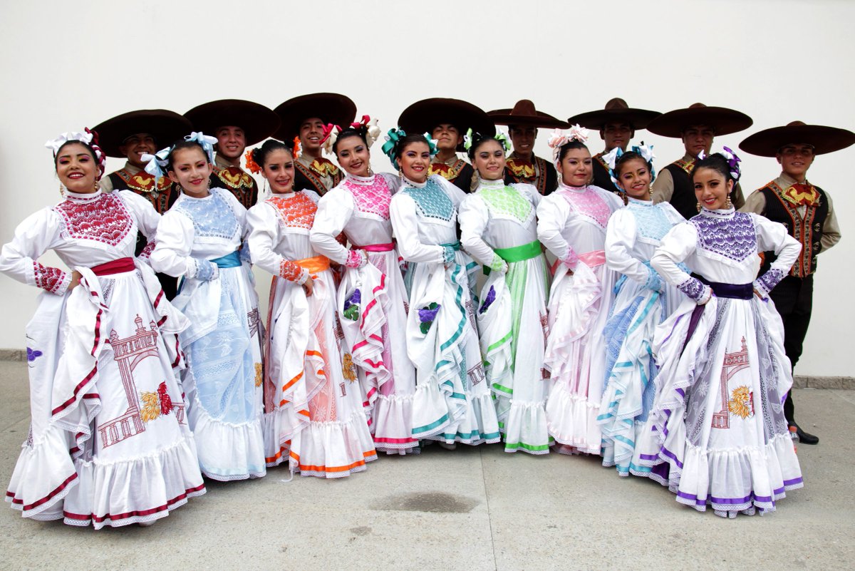 Notimex's tweet image. Danzas de #Aguascalientes concluyen el Festival Nacional de Arte y Cultura organizado por Cecyte en #Chiapas