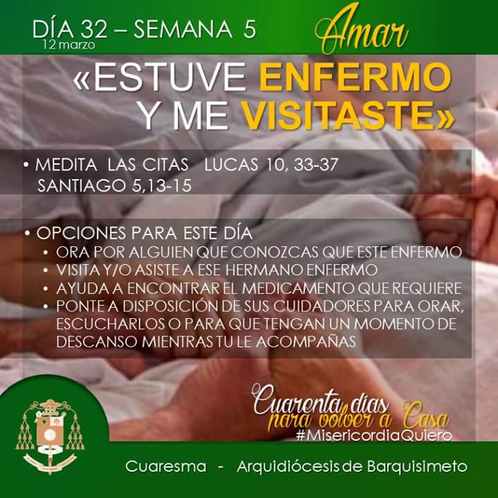 EsperanzaUCLA's tweet photo. Visitar al Enfermo. Llevar la Esperanza #misericordiososcomoelpadre #misericordiaquiero #cuaresma2016 #somoshermanos https://t.co/g5zRX5Hzbp