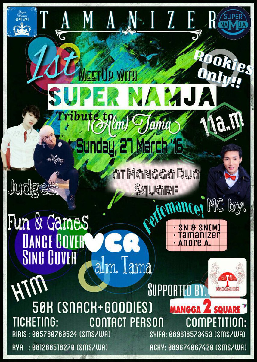 dhiolova's tweet photo. Ka @erudhio1127 will be MC-ing at this event 😍
Sunday, march 27 | @ mangga dua square | HTM 50K 😉
Lets join guys 😚😚 https://t.co/z3FvLp5zmL