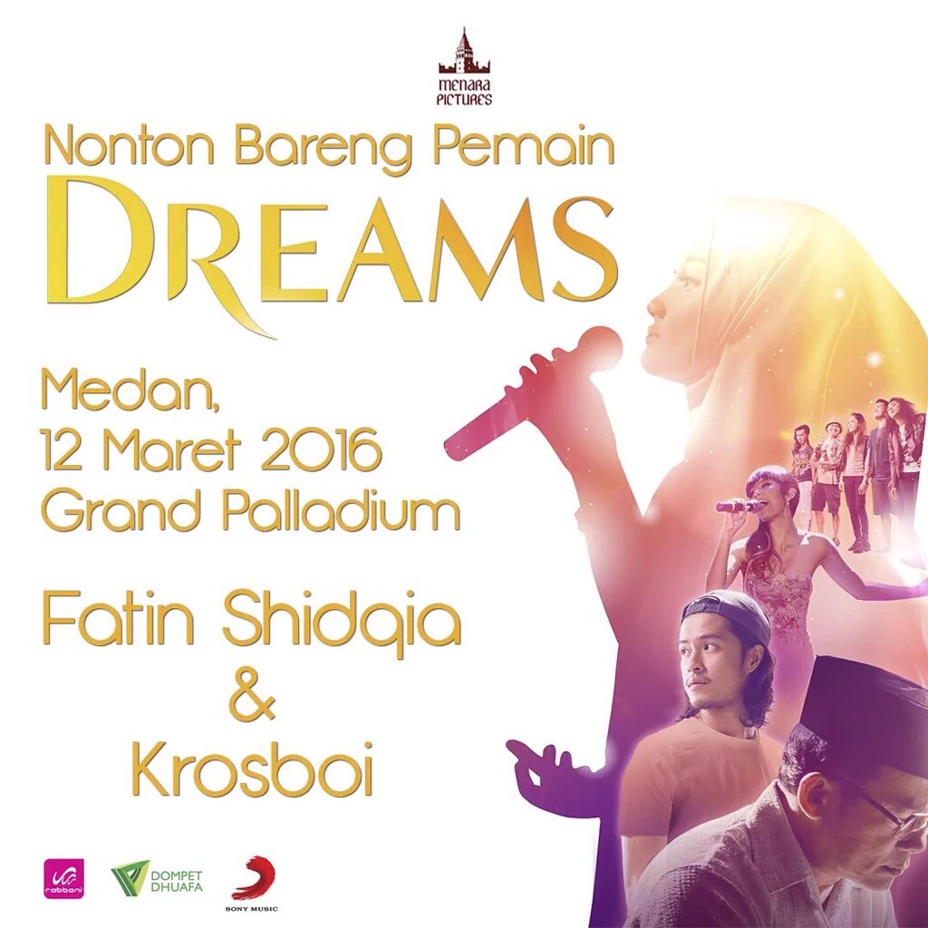 Halo Medan! 😜 #WeekEndNontonFilmDreams