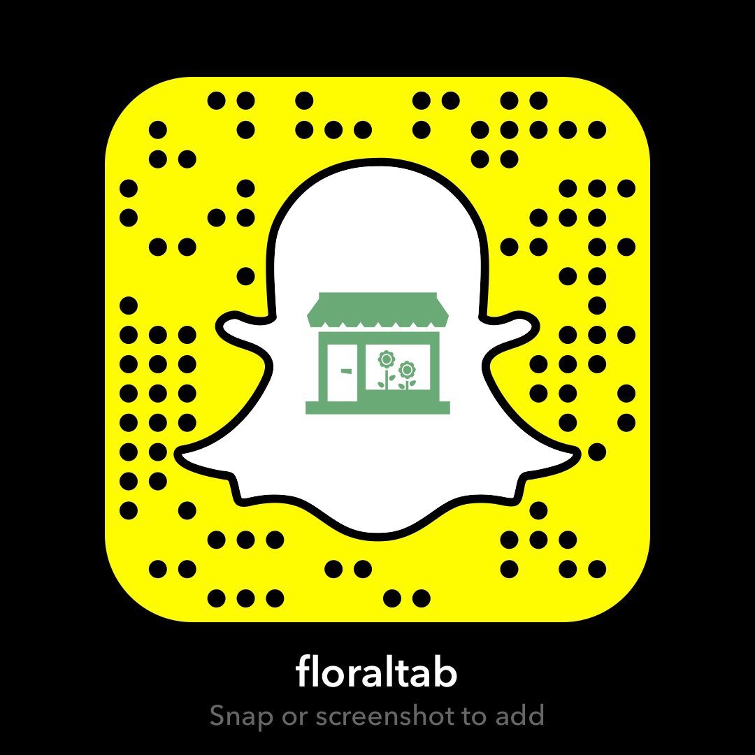 FloralTab's tweet image. Wanna know the latest in floral technology, giveaways, &amp;amp; see really awesome flowers? Follow @floraltab on #snapchat