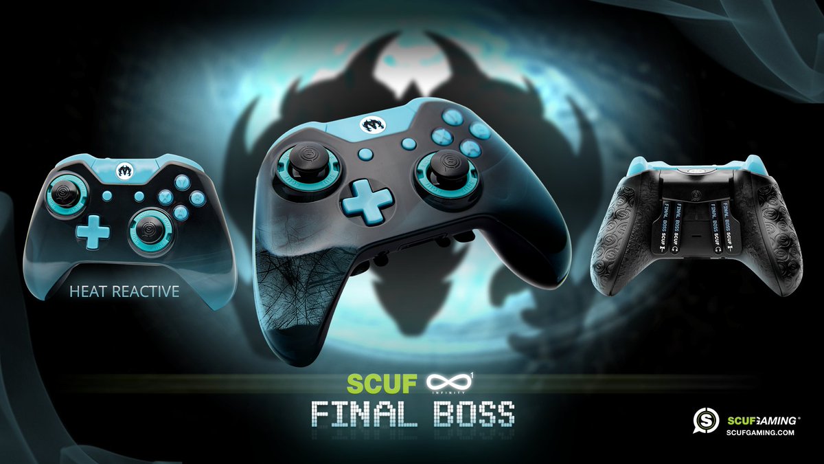 ScufGaming's tweet photo. True @Halo fans know as soon as they see the logo:
The Final Boss SCUF Infinity1 
https://t.co/50iMDuha0l https://t.co/95mCddvbVD