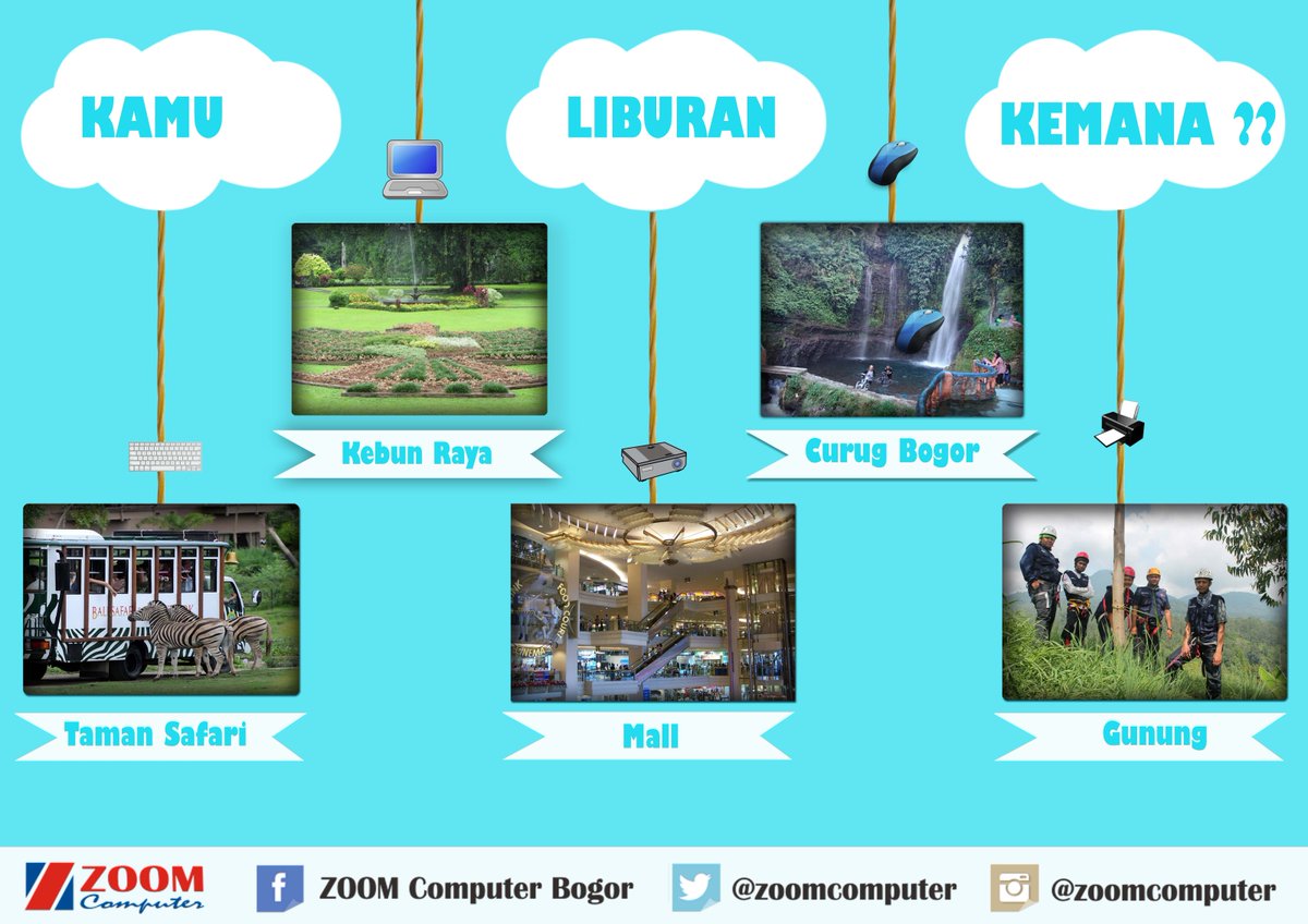zoomcomputer's tweet photo. Liburan kemana Zoomers?? https://t.co/qnc3FwIGbI