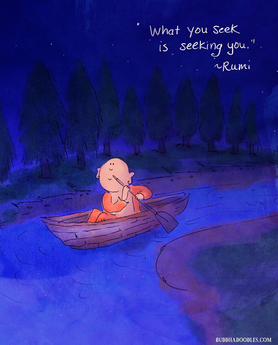 LifeLinesYoga's tweet photo. @BuddhaDoodles Love this one! #rumi #buddha https://t.co/gayh9y2R4m