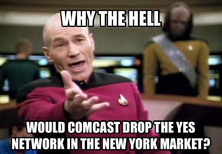 thejeffbenjamin's tweet photo. @comcast @XFINITY @YESNetwork https://t.co/rkZVedeDi0