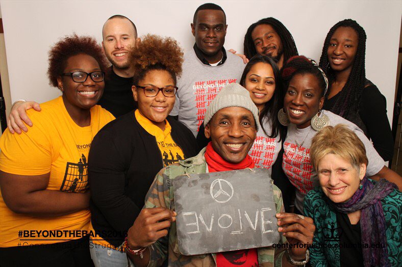 DocJae75's tweet photo. Shout to the #beyondthebars2016 fam! @CamRasNYC@JusticeColumbia@ThisIsCarmel https://t.co/wdAZs8iXOG