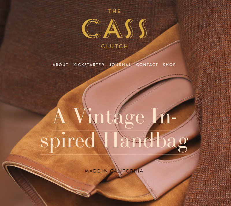 cocoonhome's tweet photo. Get your Cass Clutch on! #Kickstarter #Cassclutch #madeinberkeley https://t.co/slg4edPgNC