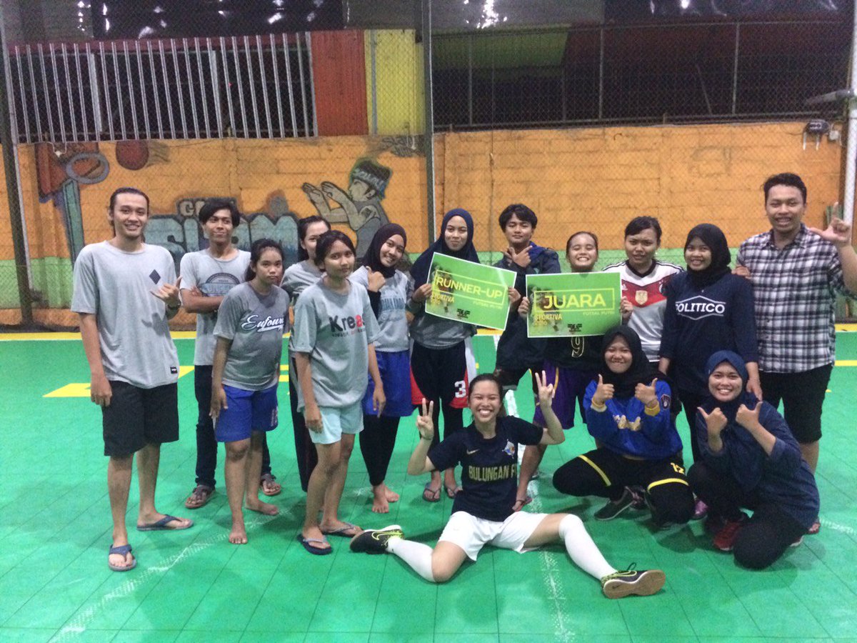 Terimakasih atlet DPP telah mengantarkan DPP sebagai Juara Futsal Puteri SPORTIVA 2016! Kalian luar biasa!