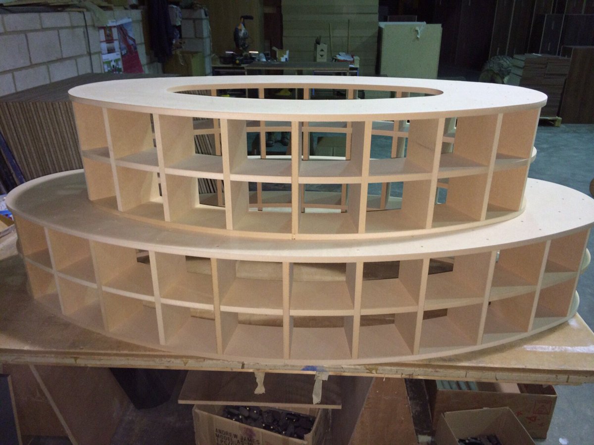 CNCtrade's tweet photo. Sports Changing Room Locker - B-Spoke Design, manufactured, assembled and ready to go @ A&amp;R Woodworking Trade. https://t.co/c8pVC9D31f