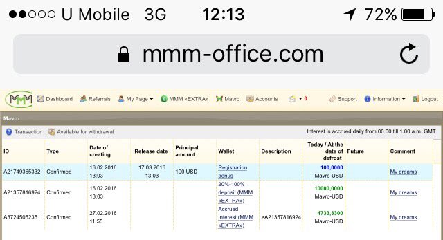 RahimBitcoin's tweet photo. Just comment and post as extra task we will paid 333 usd daily @ 100% All about MMMGlobal. BZ https://t.co/SAOECRxukH