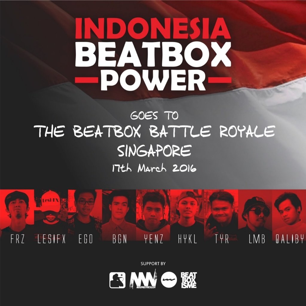 Dulu mimpi bawa Beatbox dari Indonesia ke luar negeri. Alhamdulillah tahun ini dimulai dari SINGAPURA! Bismillah.