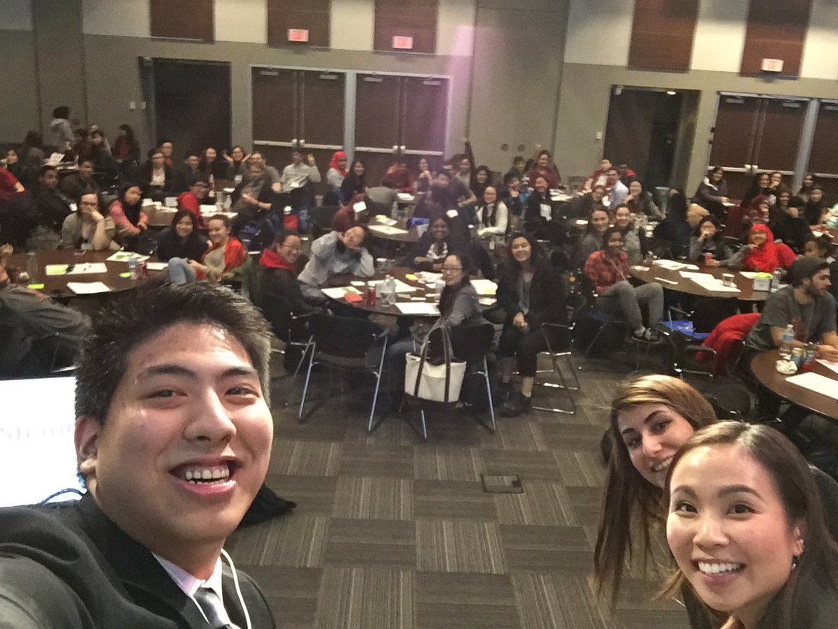 haigscience's tweet image. Art of the selfie - science style. Photo cred: Professor Fu  #StemCellTalksTO