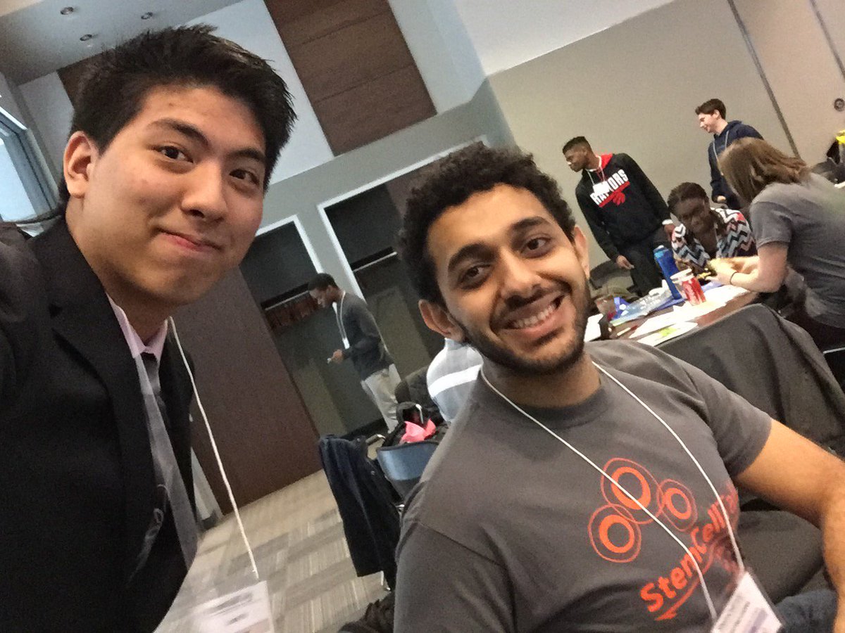 haigscience's tweet image. Art of the selfie - science style. Photo cred: Professor Fu  #StemCellTalksTO