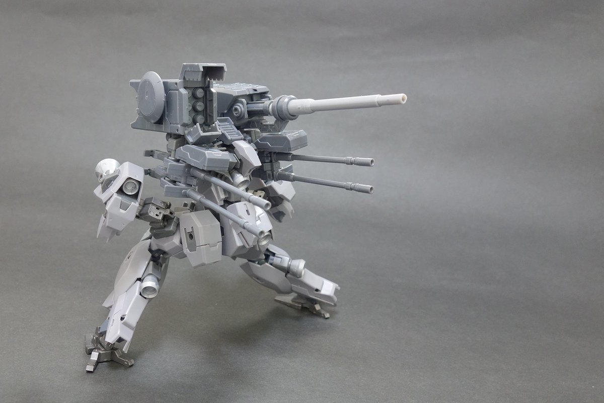 Rin2 この間作った逆関節メカを装備変更で火力増強型っぽく 元がバーゼラルド系そのままなので拡張性が高い所がお気に入り フレームアームズ T Co Fau6owlaex