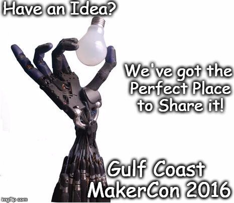 GCMakerCon's tweet photo. Register at https://t.co/M7D0FZdzbr to share your great idea, or for tickets to see what others are making &amp; doing! https://t.co/EsEOWtW8Ml