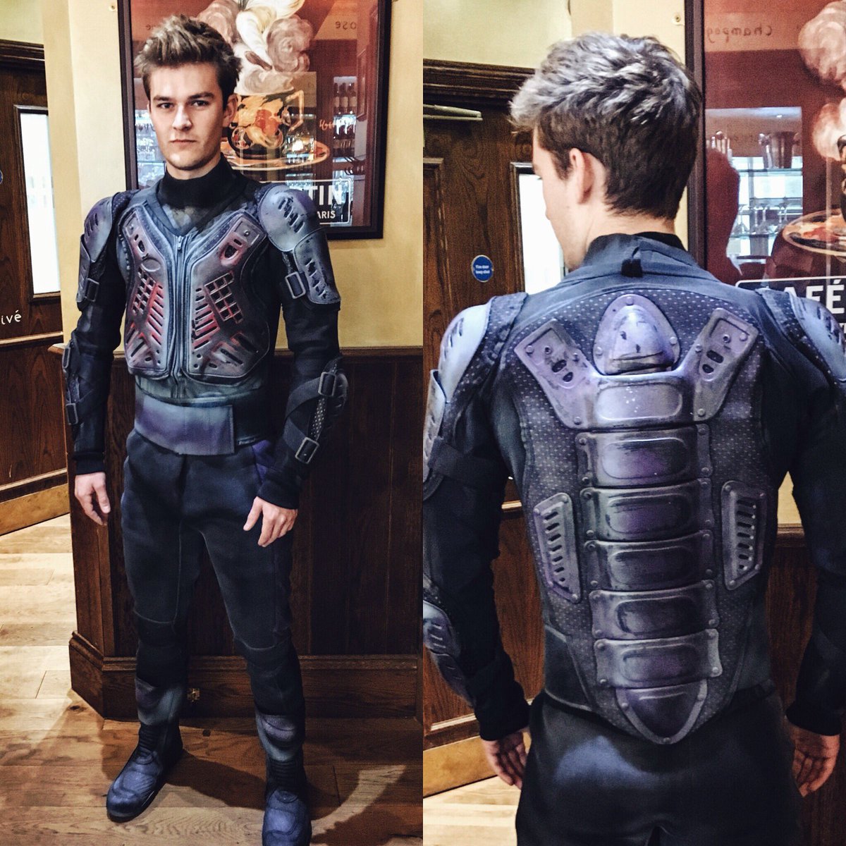 Mike_Shapes's tweet photo. #Costume fitting for our upcoming #lgbt #superhero campaign... Look out #Marvel! This is how we @ShapeHistory :) https://t.co/DtF85hsoy5